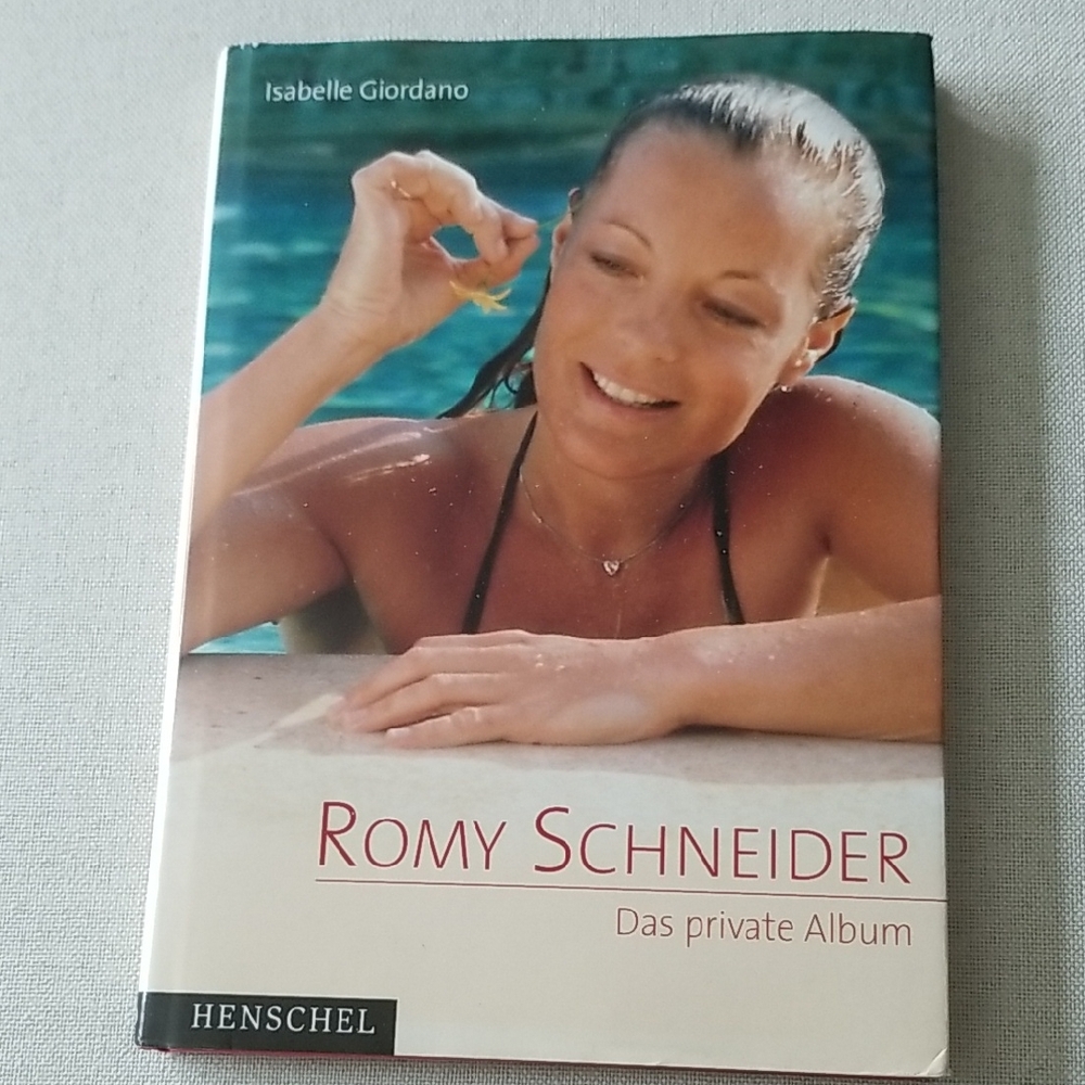 Romy Schneider Private Illustrated Book By Isabelle Giordano